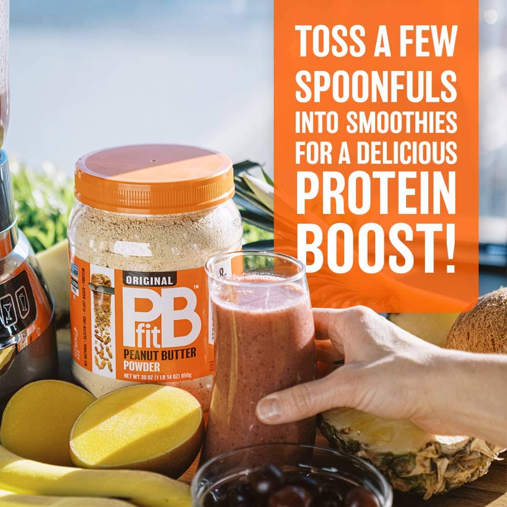 PB Fit peanut butter powder amazon infographics example