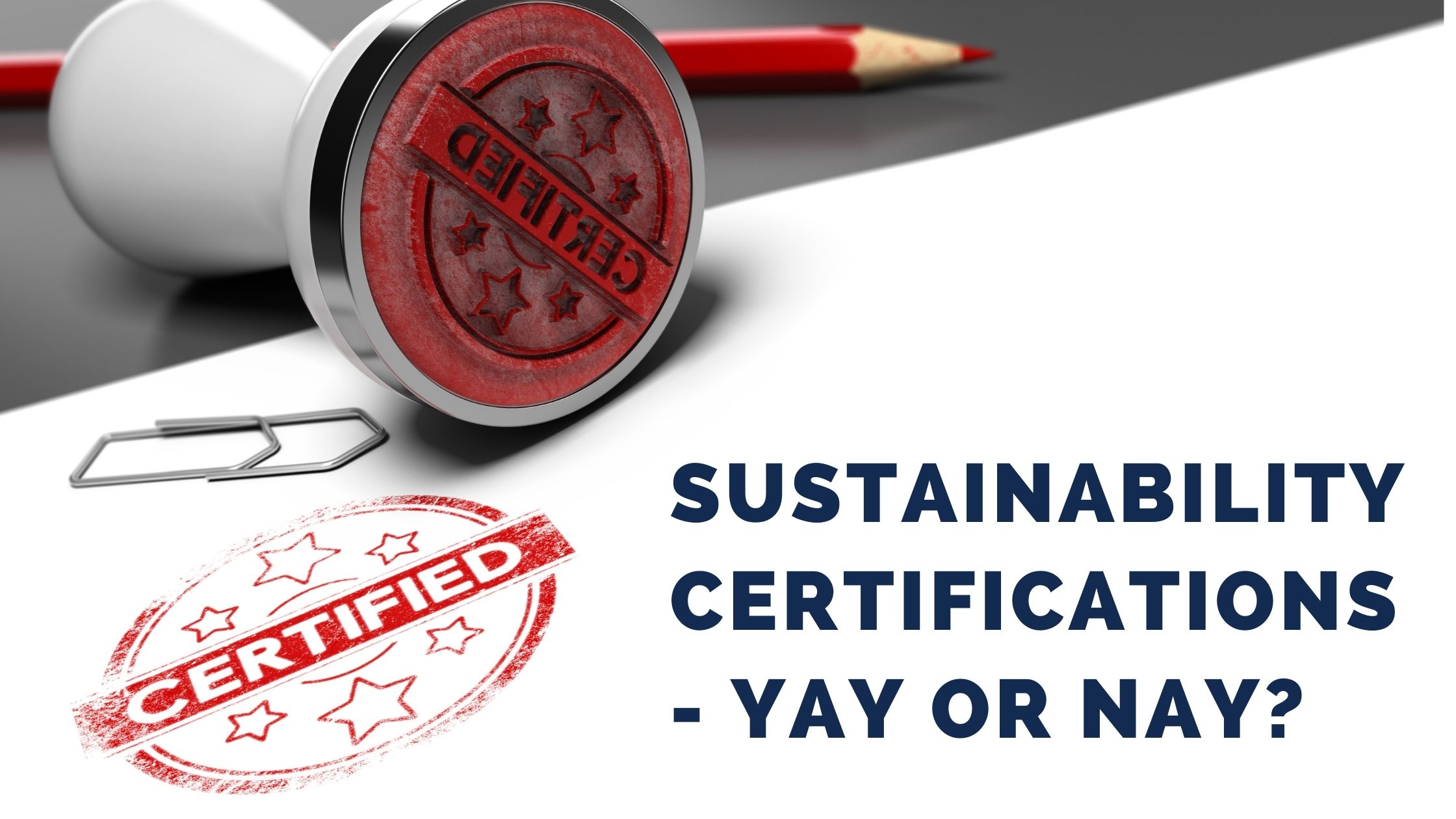 sustainability certifications