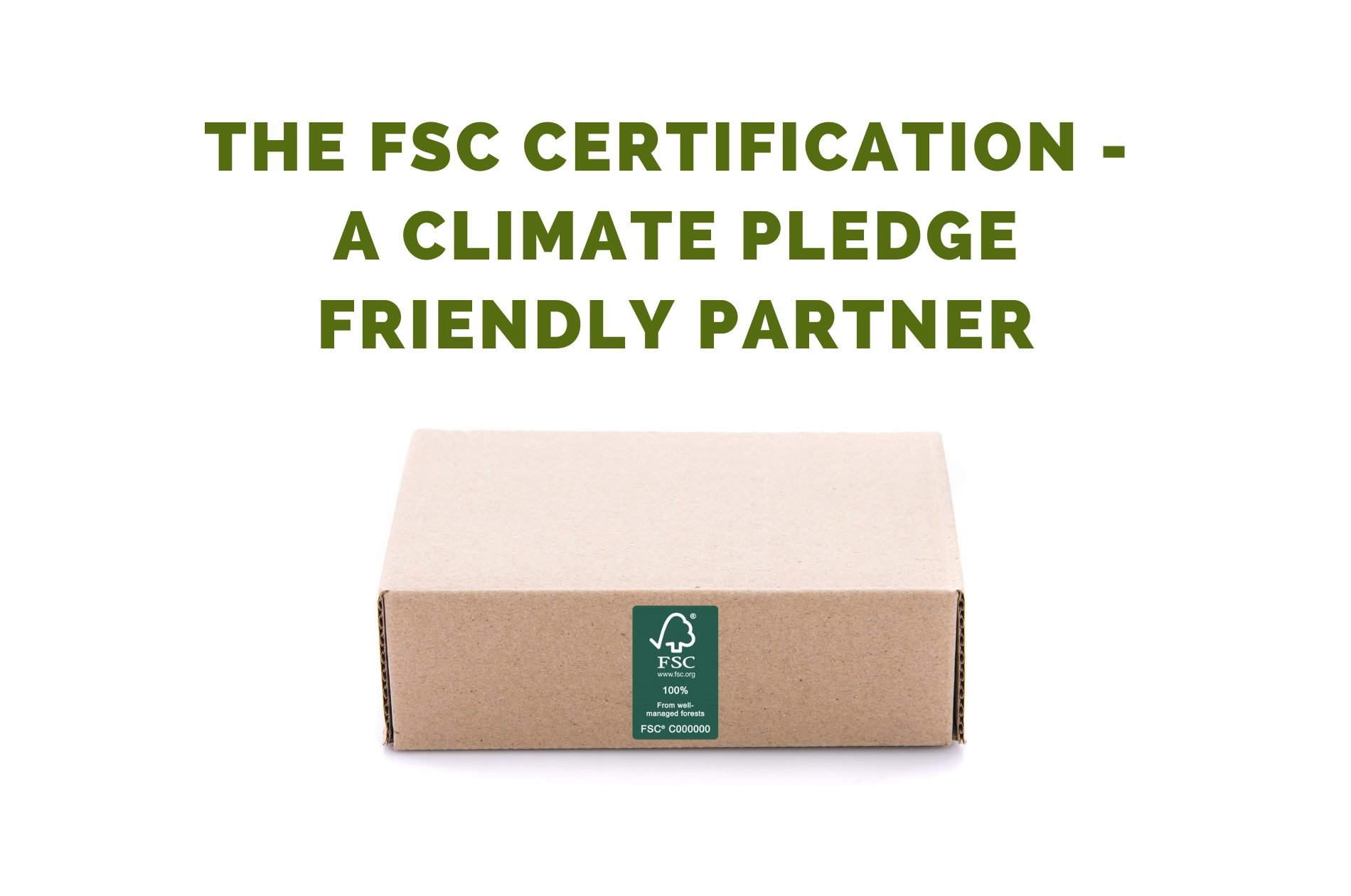 fsc certification - climate pledge friendly