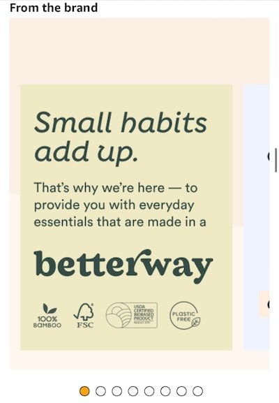 betterway sustainable bamboo products
