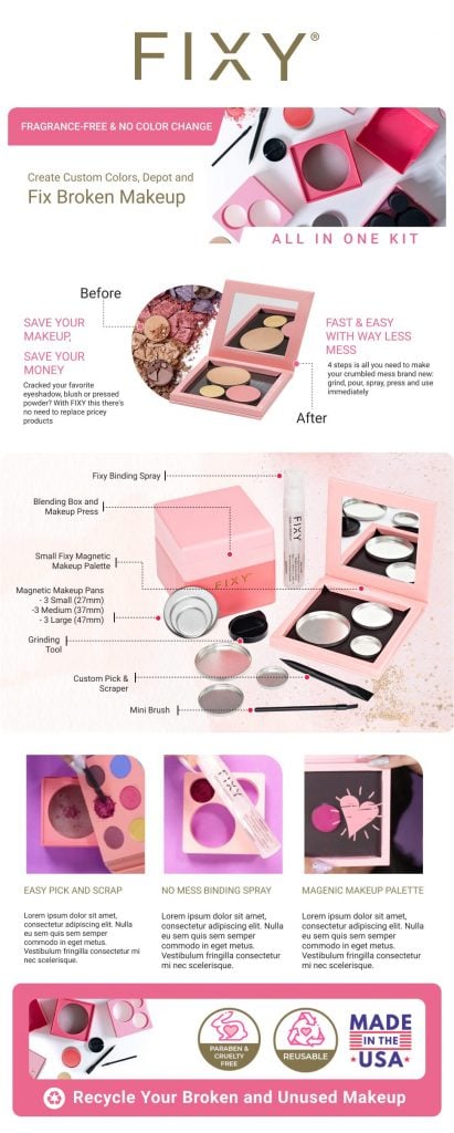 FIXY Broken Makeup Repair Kit