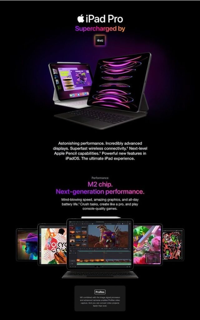 ipad pro a++ content
