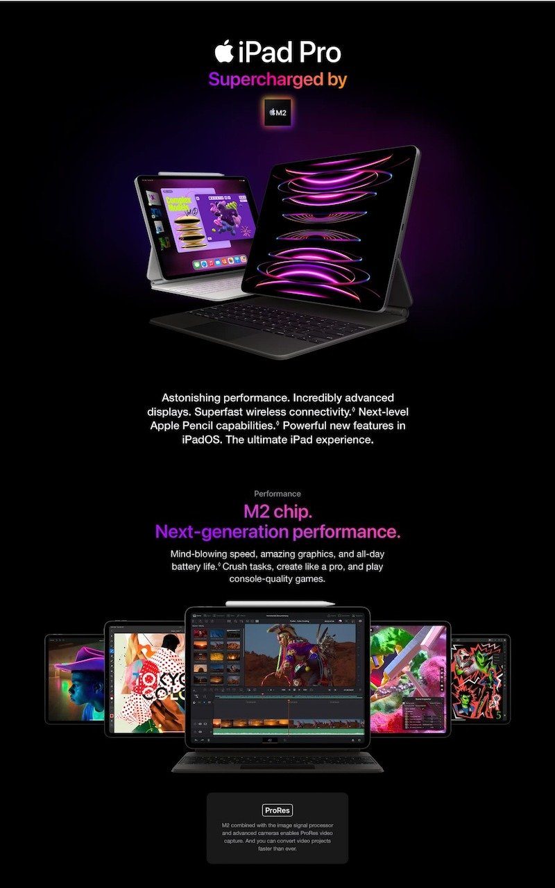 ipad pro a++ content