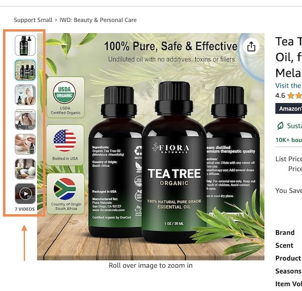 Images can increase conversion rate optimization on Amazon