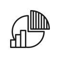 grow market share - pie chart icon