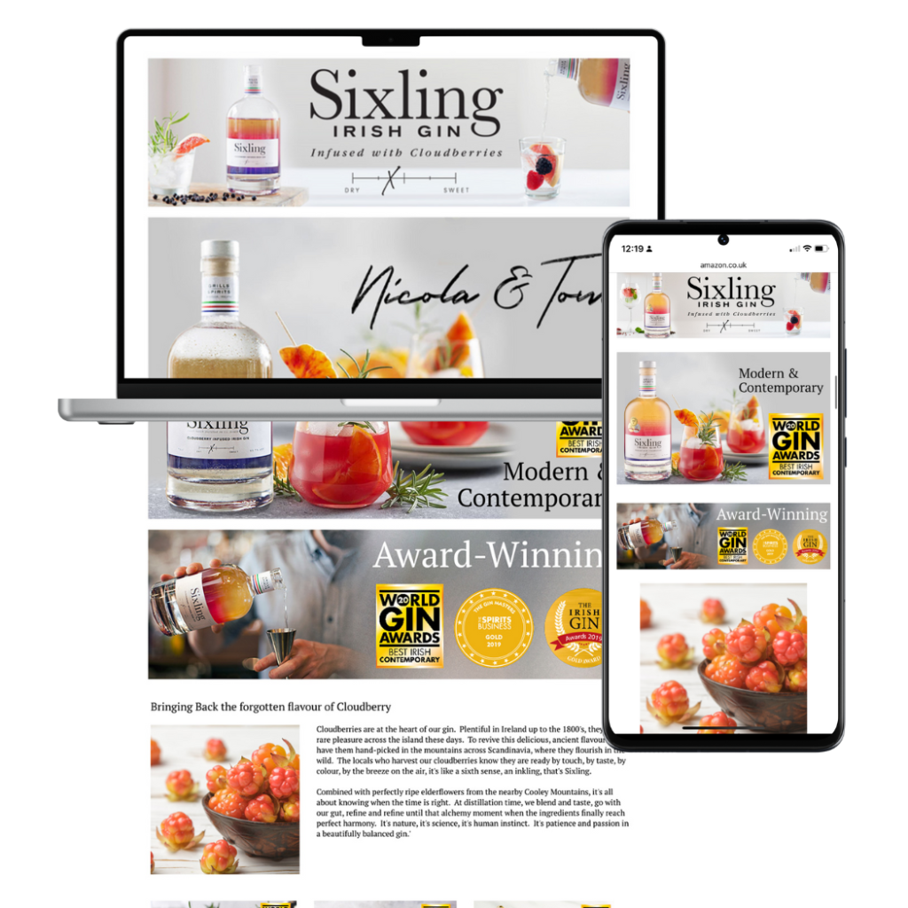 sixling gin A+ content example