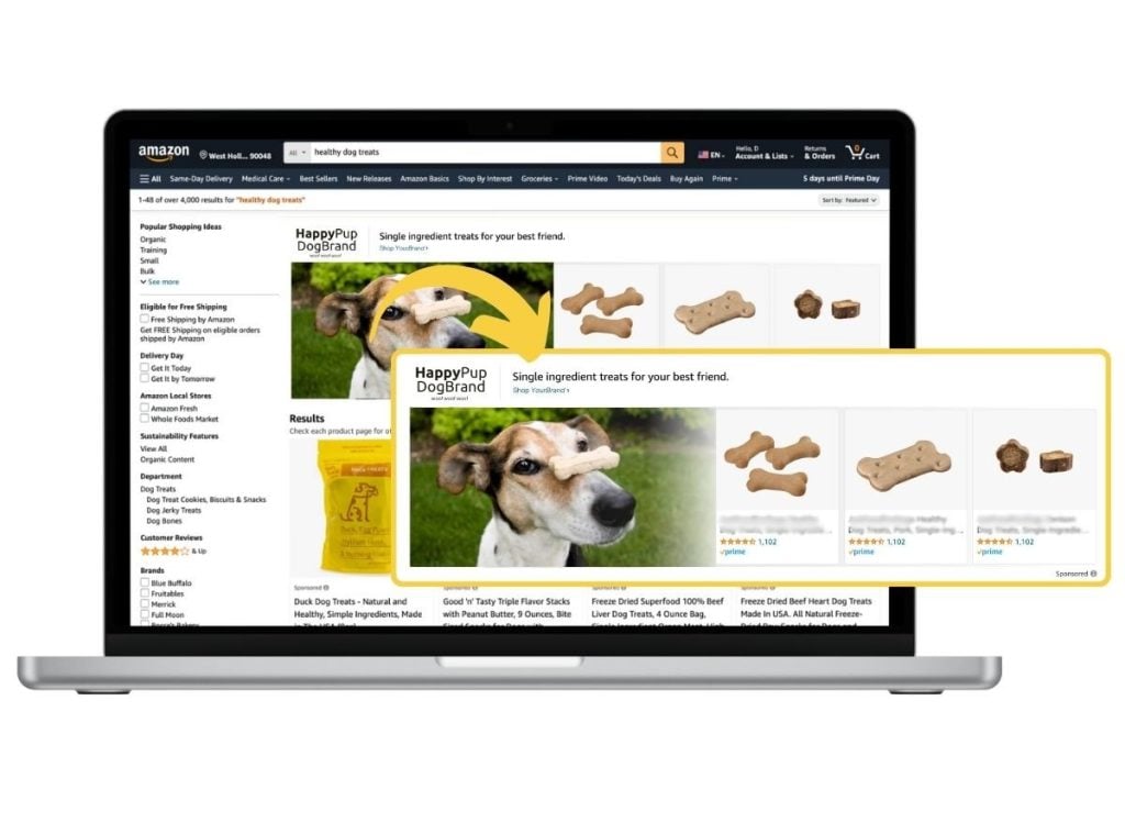 sponsored brand campaigns amazon advertising