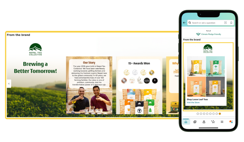 brand story example nepal tea