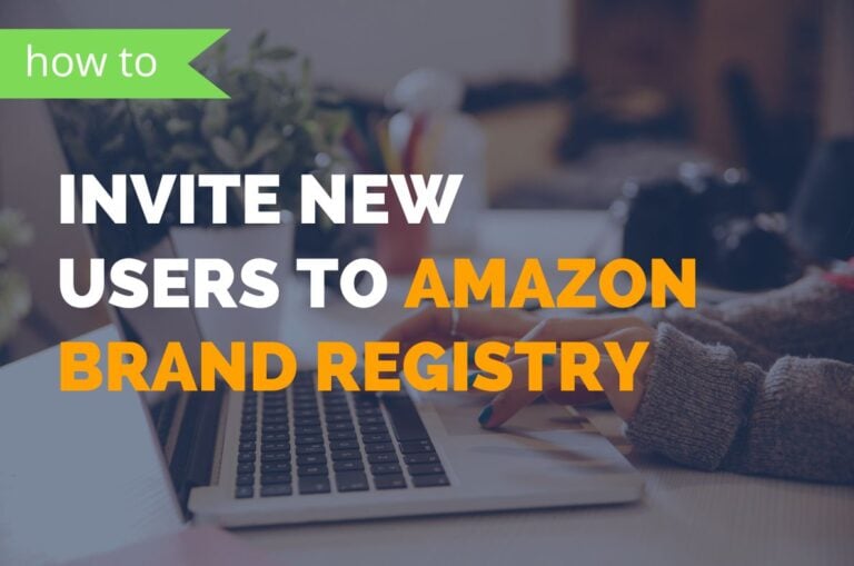 How to invite new users to Amazon Brand Registry